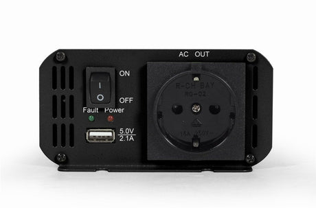 EAN 8716309119429 - Gembird EG-PWC300-01 adaptador e inversor de corriente Auto 300 W Gris imagen 2
