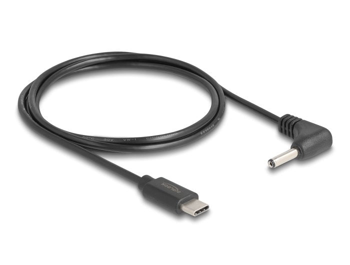 Delock 85393 Cable De Alimentación Usb Type-C A Cc 3,5 X 1,35 Mm Macho En Ángulo 1,5 M