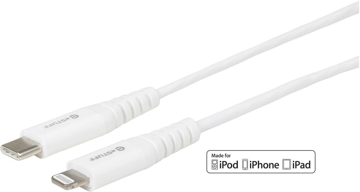 Estuff Es602021 Cable De Conector Lightning 0,5 M Blanco