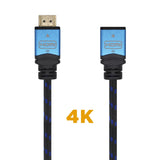 EAN 8436574705089 - AISENS A120-0454 cable HDMI 3 m HDMI tipo A (Estándar) Negro, Azul imagen 3