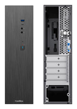 EAN 8436624420658 - CoolBox PC micro ATX T370 Slim Perfil bajo (Slimline) Negro 300 W imagen 3