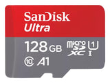 Sandisk Ultra Tarjeta De Memoria Flash (Adaptador Microsdxc A Sd Incluido) 128gb