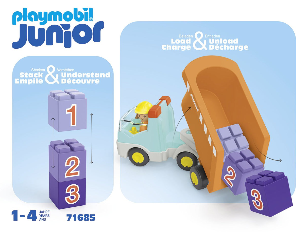 Playmobil Junior Camión De Construcción