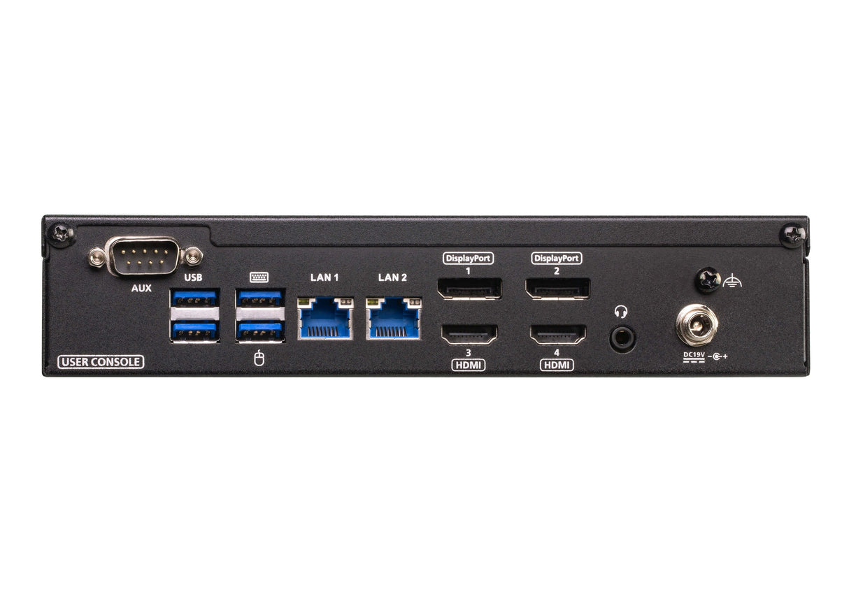 Receptor Kvm Sobre Ip Multi-View Con 4 Pantallas 4k Aten-Ke8980mr