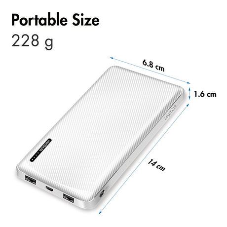 EAN 4052792074024 - LogiLink PA0328WRF batería externa 10000 mAh Blanco imagen 4