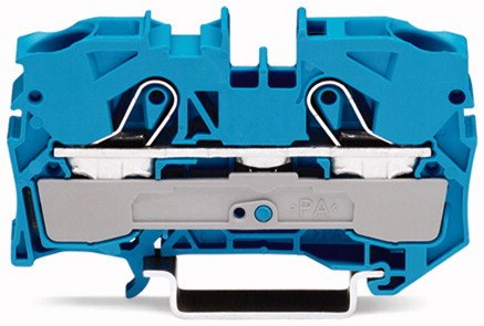 Wago 2010-1204 2-Borne De Paso Para Conductores ,10mm
