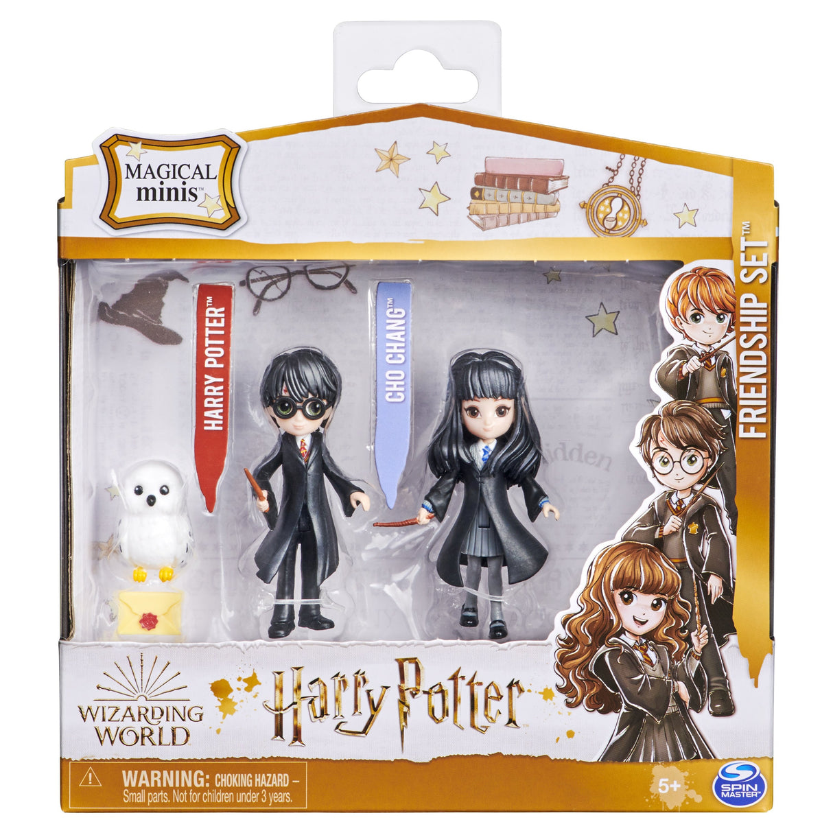 Spin Master Wizarding World Harry Potter - Juego De Amigos Con Figuras Coleccionables De Harry Potter Y Cho Chang, Figura De Juego 6061832