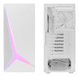 Caja Pc Coolbox Gaming Atx Ga450 Starlight White Argb Usb-C 1 Vent.