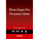 Papel Fotografico Canon 8657b005 Pro Premium Pm-101/ 210 X 297 Mm/ 20 Hojas