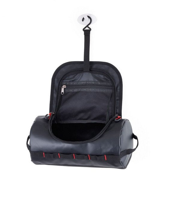 Troika Bag30/Bk Neceser Bolsa De Aseo Lona Alquitranada Negro