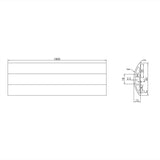 EAN 7630049626256 - ROLINE 19.08.3105 organizador de cables Universal Panel guíacables imagen 7