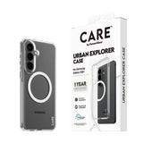 Panzerglass Care Urban Explorer Case Transparentee W. Blanco Qi Samsung Galaxy S26+