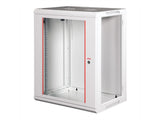 Roline 19-Zoll Wandgehuse Basic Plus 18he, 600x450 Bxt Grau