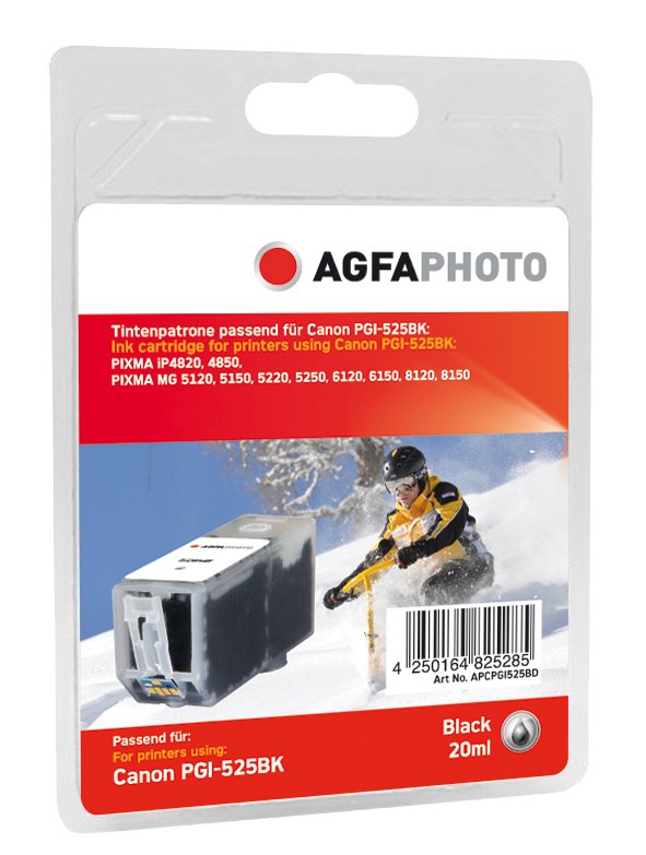 Agfaphoto Apcpgi525bd Cartucho De Tinta 1 Pieza(S) Negro