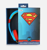 Auricular Infantil Superman 30mm/Jack 3.5mm/ Cable 90cm / Limite 85db/ 3 A 7 Años
