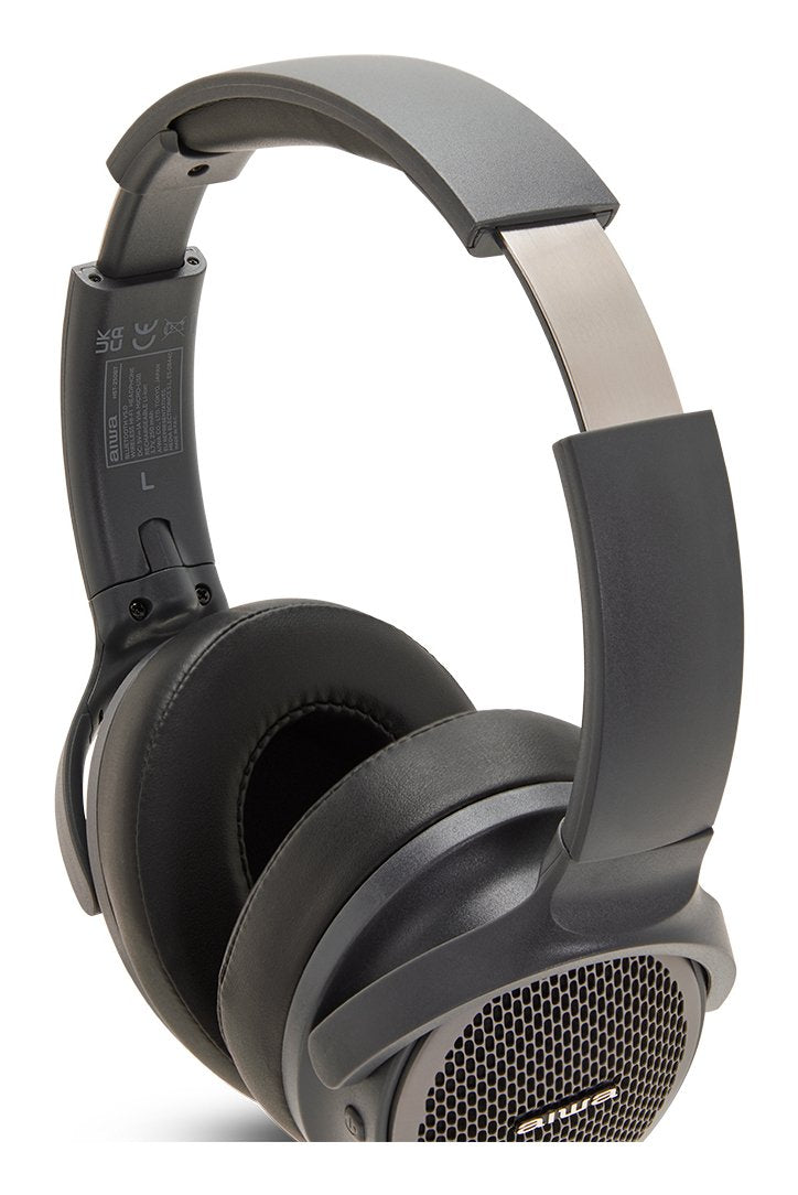 Auriculares Inalámbricos Aiwa Hst-250bt Tn Con Micrófono Bluetooth Gris