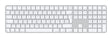EAN 0195949655173 - Apple Magic teclado Universal USB + Bluetooth QWERTY Español Blanco imagen 1