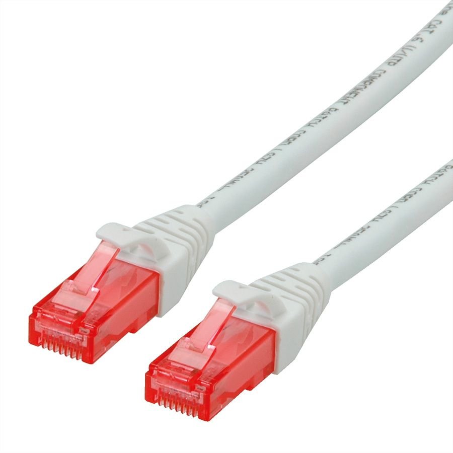 Utp Patchcord Cat.6/Component  Level, Lsoh, White, 1m