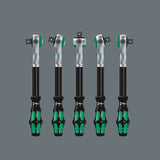 Wera 8100 Sa 9 Zyklop Speed  Juego De Trinquete, 1/4 Drive Imperial