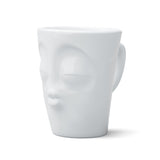 Fiftyeight Henkelbecher 350ml - Küssend Blanco