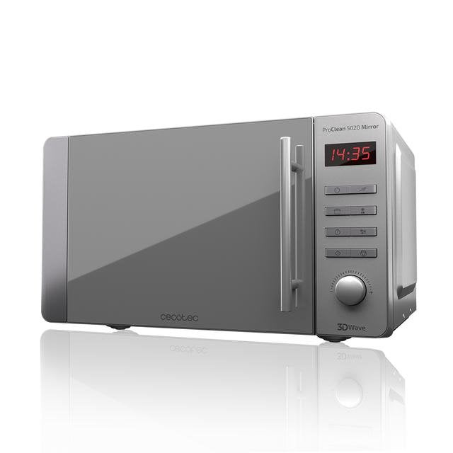 Microondas Cecotec Proclean 5020 Mirror  700w  Capacidad 20l