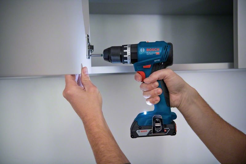 Taladro De Impacto A Batería Bosch Gsb 18v-45 Profesional Solo, 18volt 06019k3301