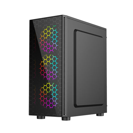 EAN 8716309127455 - Gembird Fornax 500 Midi Tower Negro imagen 9