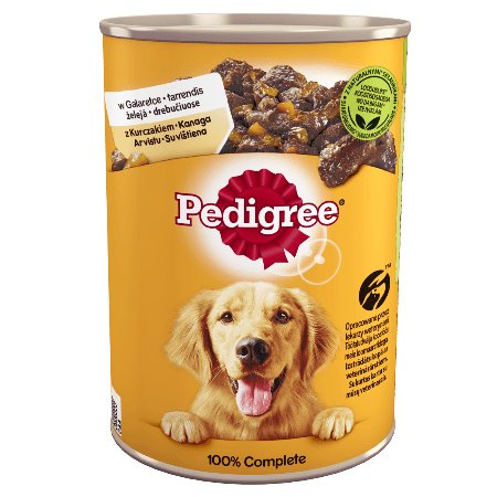 Pedigree 5900951015908 Alimento Húmedo Para Perros Zanahoria, Pollo Adulto 400 G