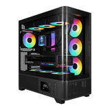 Caja Pc Gamdias Atlas P2 Gaming Miditower Black 4x120mm Argb Retail