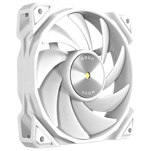 Ventilador Pc  Auxiliar Nova 120 Blanco Antec 120mm/ Hasta 3200 Rpm,/ Hasta 38.7 Db(A)