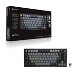 Teclado Inglés Corsair K65 Plus Wireless 75 % Rgb Rf Inalámbrica + Usb Qwerty Negro