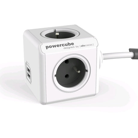 EAN 8718444082217 - Allocacoc PowerCube Extended USB E(FR), 1.5m base múltiple 1,5 m 4 salidas AC imagen 1