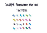 Sharpie Fine Marcador 24 Pieza(S) Negro Punta Fina