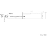 Delock Lpwan Antenne Sma Stecker 1 - 2 Dbi Rg-178 1 M Pcb Intern Klebemontage