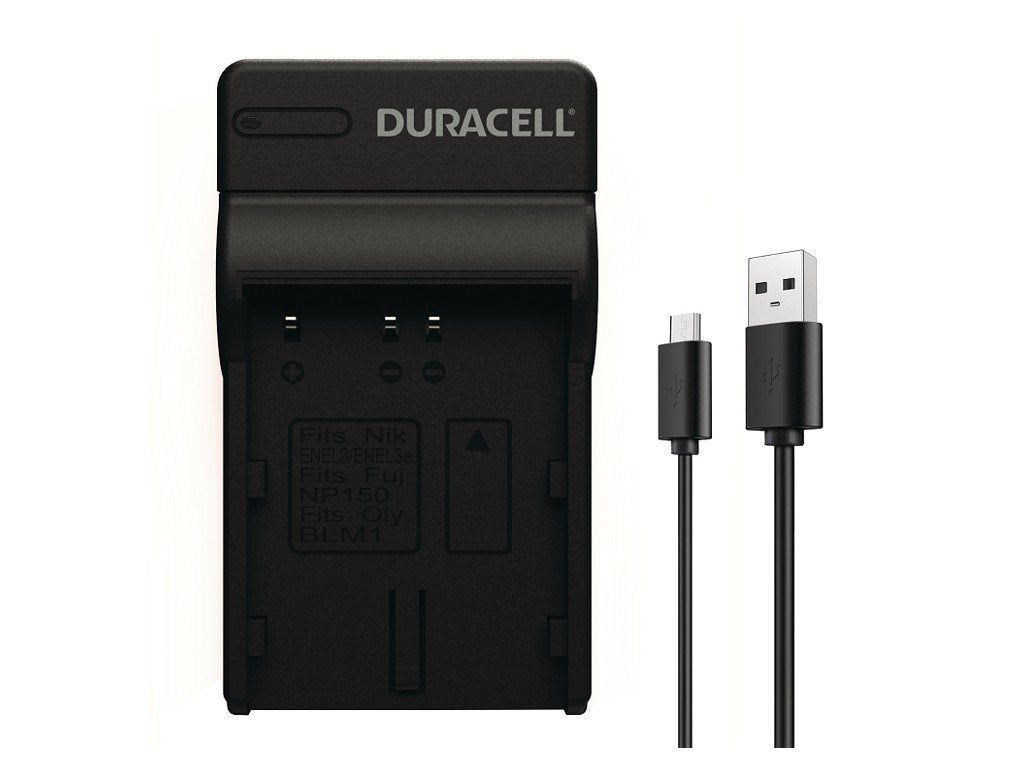 Duracell Duracell Digital Camera Batería Charger Para For Nikon En-El3e, Olympus Blm-1 Drn5924