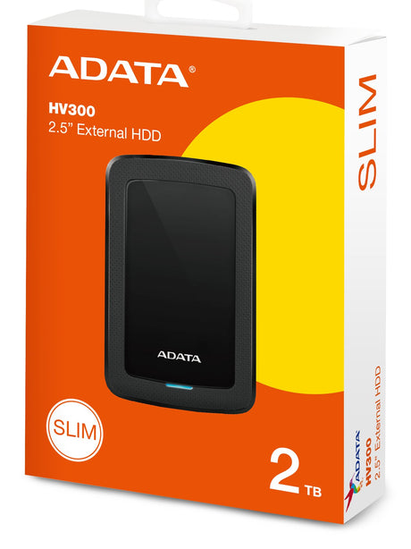 EAN 4713218465016 - ADATA HV300 disco duro externo 2 TB 2.5" 3.2 Gen 1 (3.1 Gen 1) Negro imagen 5