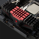 Memoria Ram Pny Xlr8 Ddr4 16 Gb Kit (2 X 8 Gb) 3200 Mhz Pc4-25600 Cl16  1.35v Xmp Support