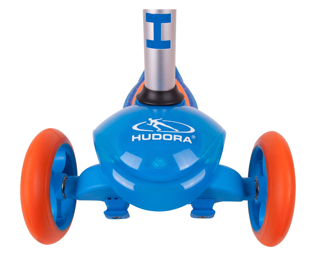 Hudora Flitzkids 2.0 Niños Patinete De Tres Ruedas Azul, Vespa Azul, Niños, Patinete De Tres Ruedas, Azul, Cualquier Género, Asfalto, 50 Kg