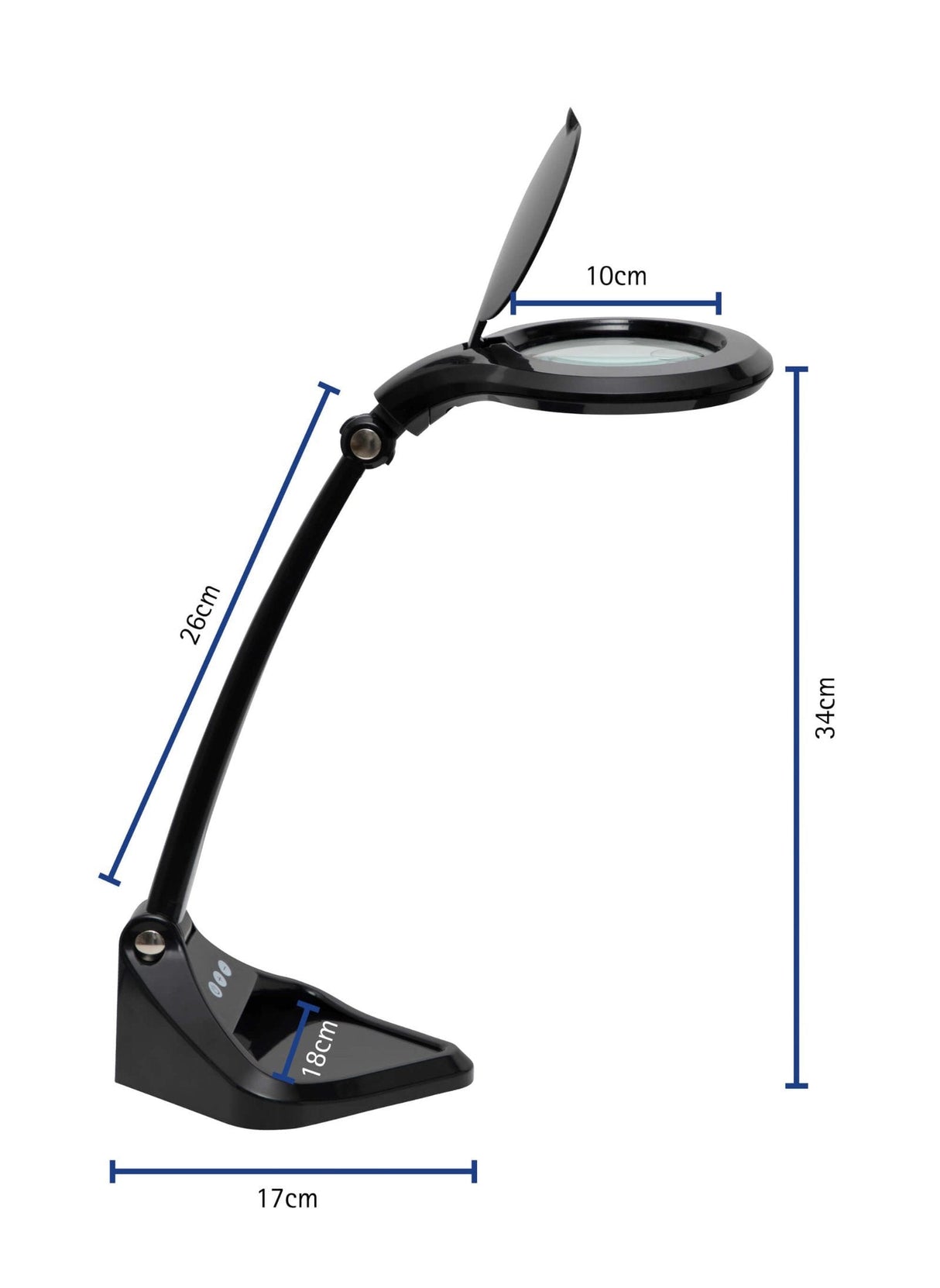 Maul 8261290 Lámpara De Mesa Negro