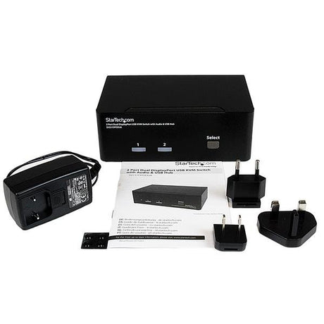 EAN 0065030839266 - StarTech.com SV231DPDDUA interruptor KVM Negro imagen 4