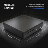EAN 8435364316344 - iggual IRON-50 Cajón de efectivo automático y manual imagen 9