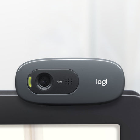 EAN 5099206064201 - Logitech 960-001063 cámara web 3 MP 1280 x 720 Pixeles USB 2.0 Negro imagen 4