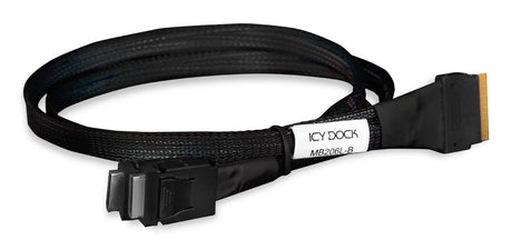 EAN 4713227445863 - Icy Dock MB206L-B cable Serial Attached SCSI (SAS) 0,5 m Negro imagen 1