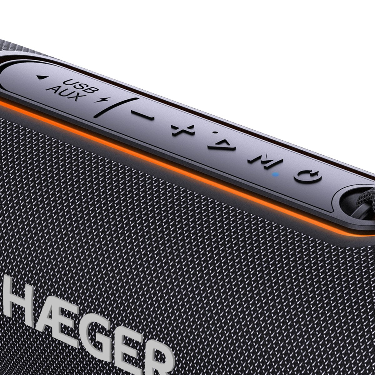 Altavoz Portátil  Haeger Sp-10w.003a  Fiesta Estéreo Negro