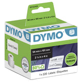 EAN 5411313990141 - DYMO LW - Shipping / Name Badge Labels - 54 x 101 mm - S0722430 Blanco Etiqueta para impresora autoadhesi imagen 1