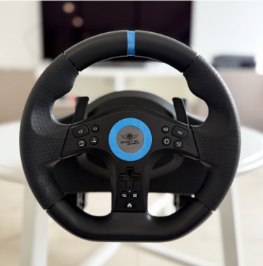 EAN 3700104441828 - Spirit of Gamer SOG-RWP5 mando y volante Negro, Azul USB Volante + Pedales Digital PlayStation 5, PlaySta imagen 6
