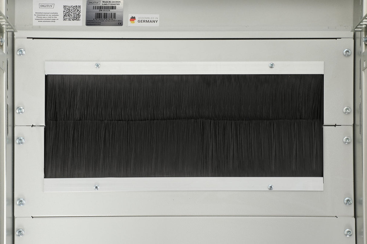 Armario De Red De 42ua Unique, 2053x800x1000 Mm Sin Partes Laterales, Gris