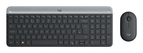 EAN 5099206086548 - Logitech 920-009198 teclado Ratón incluido Universal RF inalámbrico QWERTY Español Grafito imagen 1