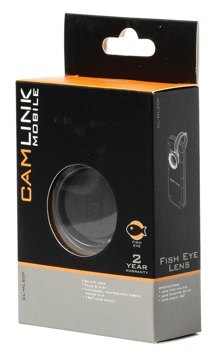 Nedis Camlink Ojo De Pez Para Smartphones / Tablets Objetivo Ojo De Pez Para Teléfono Móvil
