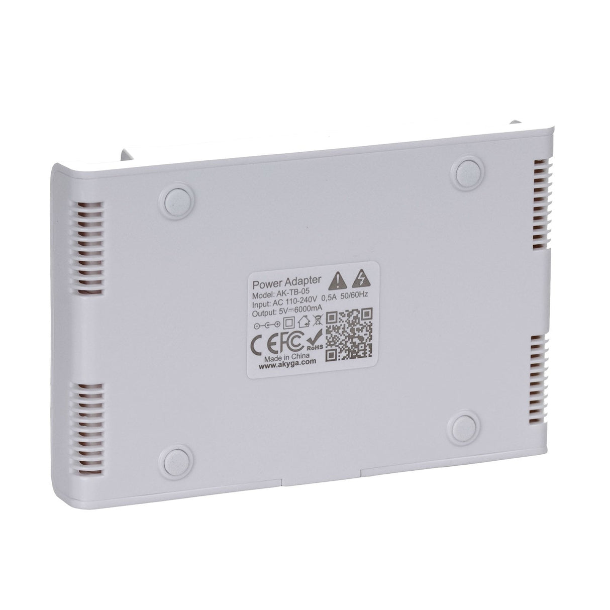Akyga Ak-Tb-05 Universal Tablet Adapter Stand 5v 6a 30w Dc 4 X Usb